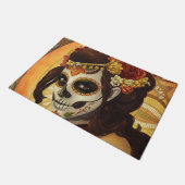 Dia De Los Muertos Sierkussen Deurmat (Schuin)