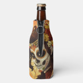 Dia De Los Muertos Sierkussen Flesjeskoeler (Fles Achterkant)