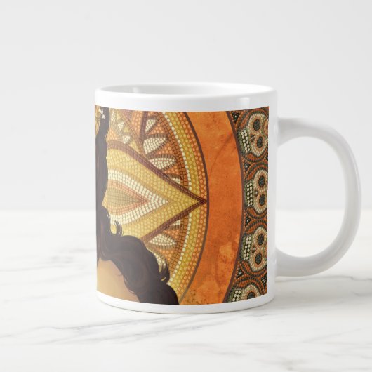 Dia De Los Muertos Sierkussen Grote Koffiekop (Rechts)