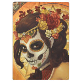 Dia De Los Muertos Sierkussen Klembord (Achterkant)