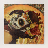 Dia De Los Muertos Sierkussen Legpuzzel (Horizontaal)