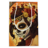 Dia De Los Muertos Sierkussen Medium Cadeauzakje (Voorkant)