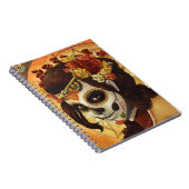 Dia De Los Muertos Sierkussen Notitieboek (Rechterzijde)