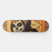 Dia De Los Muertos Sierkussen Persoonlijk Skateboard (Horizontaal)