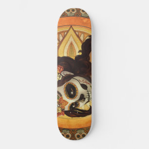 Dia De Los Muertos Sierkussen Persoonlijk Skateboard