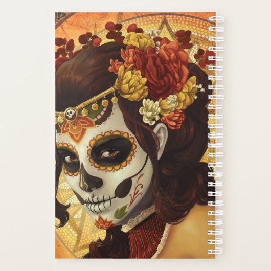 Dia De Los Muertos Sierkussen Planner (Achterkant)
