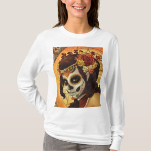 Dia De Los Muertos Sierkussen T-shirt