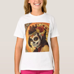 Dia De Los Muertos Sierkussen T-shirt