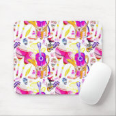 Dia De Los Muertos - Skeleton, Dog, Mexicaanse muz Muismat (Met muis)