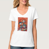 Dia de Los Muertos Skeleton Mariachi Trio T-shirt (Voorkant)