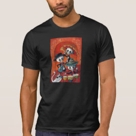 Dia de Los Muertos Skeleton Mariachi Trio T-shirt