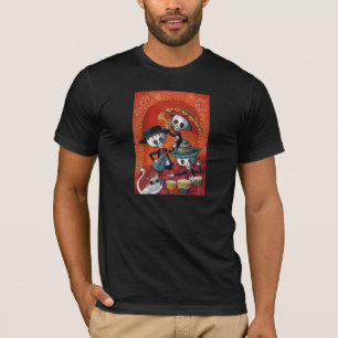 Dia de Los Muertos Skeleton Mariachi Trio T-shirt