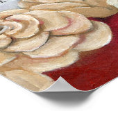 Dia de Los Muertos Skeletons Moeder en Dochter Poster (Hoek)