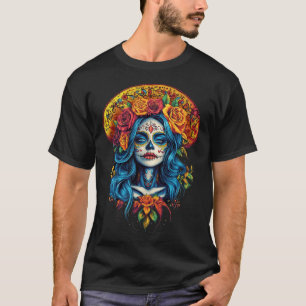 Dia de los Muertos Skeletten Dansen Mexicaanse Dag T-shirt