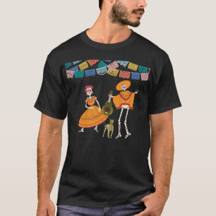 Dia De Los Muertos Skeletten T-shirt
