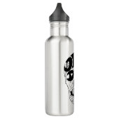 Dia De Los Muertos Skull Bottle Waterfles (Links)