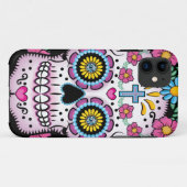 Dia de los Muertos Skull Case-Mate iPhone Case (Achterkant (horizontaal))