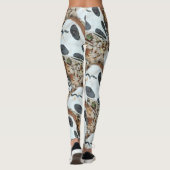 dia de los muertos skull leggings (Achterkant)
