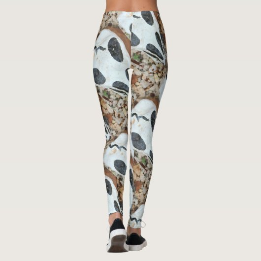 dia de los muertos skull leggings (Achterkant)