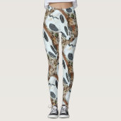 dia de los muertos skull leggings (Voorkant)