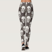 dia de los muertos skull leggings (Achterkant)
