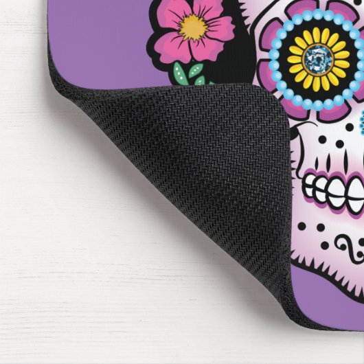 Dia de los Muertos Skull Muismat (Hoek)