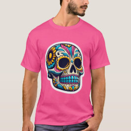 Dia de los Muertos skull T-shirt
