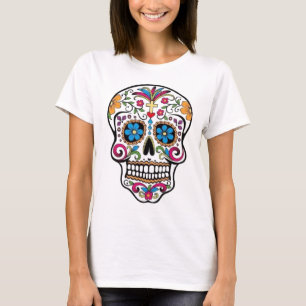 Dia de los Muertos Skull T-shirt