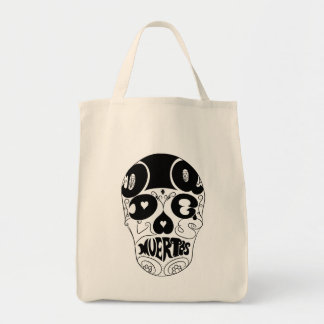 Dia De Los Muertos Skull Tas