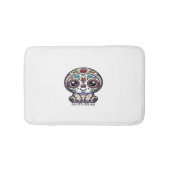 Dia de los Muertos Sloth Actief T-shirt Badmat (Voorkant)