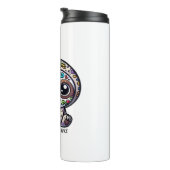 Dia de los Muertos Sloth Actief T-shirt Thermosbeker (Geroteerd rechts)