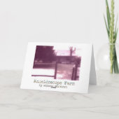 "Dia DE Los Muertos" spatie notecard/de kaart van (Achterkant)