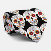 Dia de Los Muertos Stropdas (Opgerold)