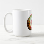 Dia de Los Muertos Sugar Skull Art Koffiemok (Links)