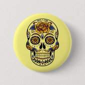 Dia de los muertos - Sugar Skull Button (Voorkant)