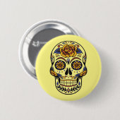 Dia de los muertos - Sugar Skull Button (Voorkant /achterkant)