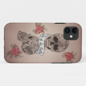 Dia De Los Muertos Sugar Skull Case-Mate iPhone Case (Achterkant (horizontaal))