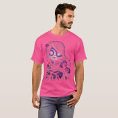 Dia de los Muertos Sugar Skull Emo Punk Gotisch Gr T-shirt (Voorkant volledig)