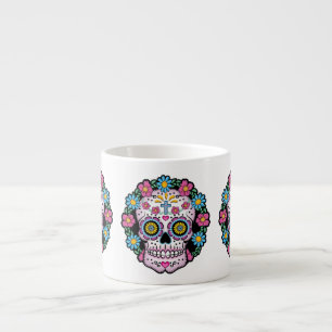 Dia de los Muertos Sugar Skull Espresso Kop