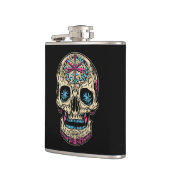 Dia De Los Muertos Sugar Skull Heupfles (Links)