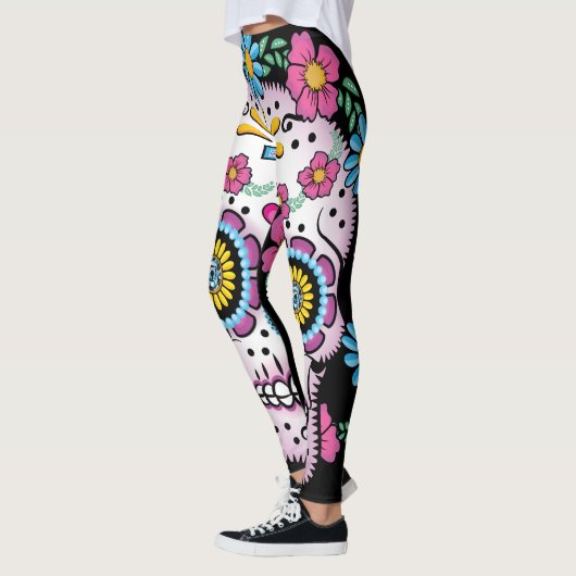 Dia de los Muertos Sugar Skull Leggings (Links)