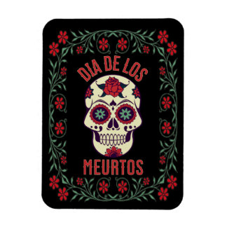 Dia de los Muertos Sugar Skull Magnet Magneet