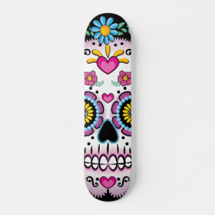 Dia de los Muertos Sugar Skull Persoonlijk Skateboard