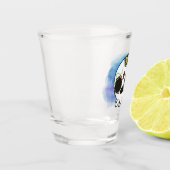 Dia de los Muertos Sugar Skull Shot Glass Shot Glas (Links)