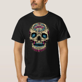 Dia De Los Muertos Sugar Skull T-shirt