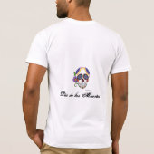 Dia de los Muertos Sugar Skull Tshirt (Achterkant)
