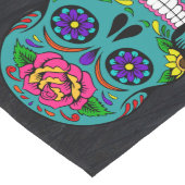 Día de los Muertos Sugar Skulls Dark Trees 16x108" Lange Tafelloper (Hoek)
