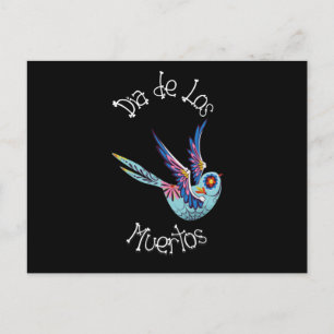 Dia de los Muertos - Sugar Snoep Bird Briefkaart