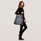 Día De Los Muertos Suiker Schedel Crossbody Tas (Op model)