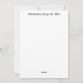 Día de los Muertos Suiker Schedel Vrouw Rode Roos Feestdagenkaart (Achterkant)